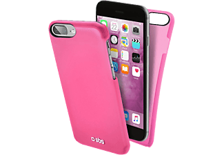 SBS sbs Cover ColorFeel - Per iPhone 8 Plus/7 Plus - Rosa - Copertura di protezione (Adatto per modello: Apple iPhone 6 Plus, iPhone 6s Plus, iPhone 7 Plus, iPhone  8 Plus)