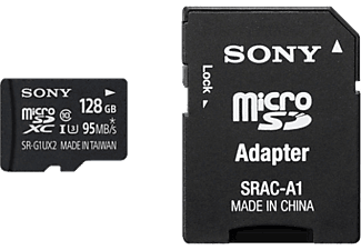 SONY SONY SR-G1UXA - Scheda di memoria microsSD - 128 GB - nero - Scheda di memoria  (128 GB, 95, Nero)