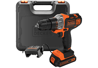 BLACK+DECKER BLACK & DECKER MT218K - Utensile multifunzione - 18 volt - nero/arancione - 