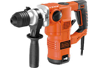 BLACK+DECKER KD1250K - Pneumatischer Bohrhammer (Orange, schwarz)