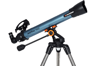 CELESTRON Inspire 70 AZ - Teleskop (Blau)