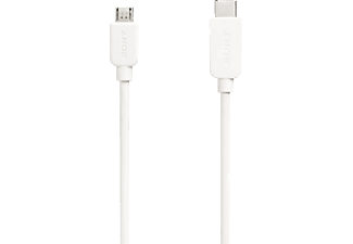 SONY CP-CB100 - USB-C und Austausch zu-Mikro-USB-Kabel, 1 m, Weiss