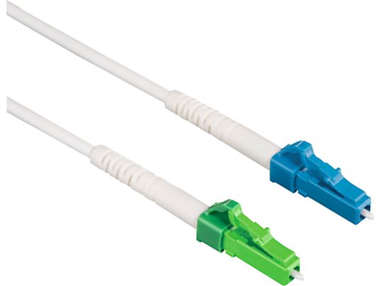 HAMA 40685 - Glasfaser-Netzwerkkabel, 5 m, Weiss