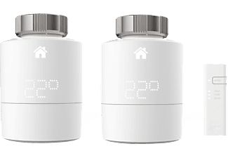 TADO Tête Thermostatique Intelligente - Kit de Démarrage - Contrôle où que vous soyez - blanc - Thermostat
