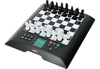 MILLENNIUM MILLENNIUM Chess Genius - Scacchiera elettronica - Punteggio: oltre 2000 ELO - Nero/Bianco - Computer per scacchi