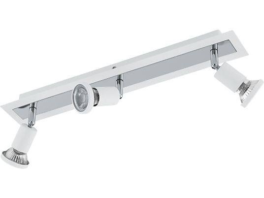 EGLO SARRIA 3ER - Lampade da soffitto (Bianco/Cromo)