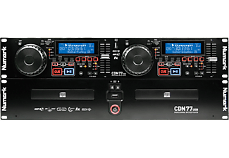 NUMARK Numark CDN77 USB - Controller di DJ - 3 Canali - Nero - Controller DJ (Nero)