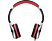 NUMARK HF-150 - Casque DJ (On-ear, Noir/rouge)