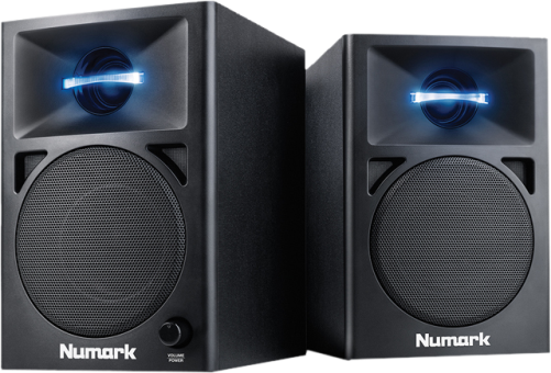 NUMARK N-Wave 360 - DJ-Monitore (Paar) (Schwarz)