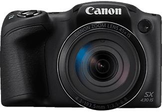 CANON PowerShot SX430 IS - Bridgekamera Schwarz
