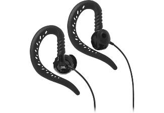 JBL JBL Focus 100 - Écouteurs de sport tour d'oreille - Avec technologie Twistlock™ - Noir - Auricolare (In-ear, Nero)