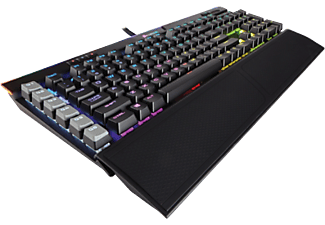 CORSAIR CORSAIR K95 RGB PLATINUM - Tastiera Gaming - Cherry MX Speed - Nero - tastiera da gioco, Connessione con cavo, QWERTZ, Nero