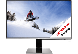 AOC Q2577PWQ - Monitor, 24 ", WQHD, 75 Hz, Schwarz