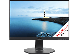 PHILIPS 240B7QPTEB - Monitor, 24.1 ", Full-HD, 75 Hz, Nero