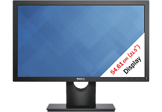 DELL E Series E2216H - Monitor, 21.5 ", Full-HD, Schwarz