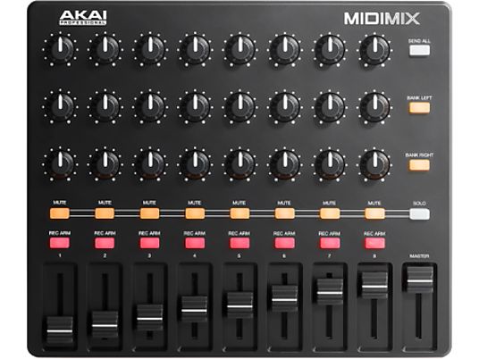 AKAI MIDImix - Mixer/Contrôleur DAW (Noir)