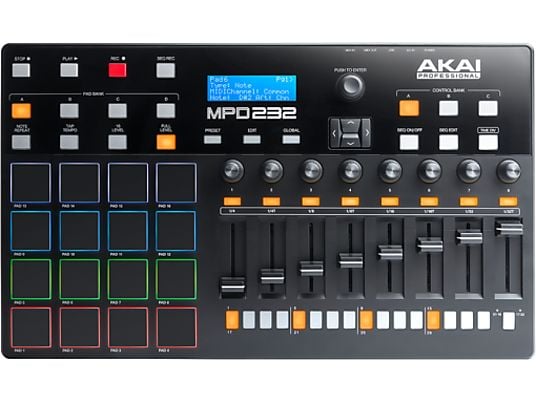 AKAI MPD232 - Controller USB MIDI Pad (Nero)