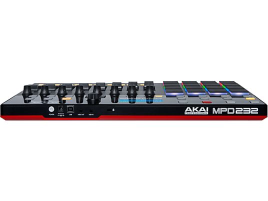 AKAI MPD232 - Contrôleur à pads MIDI USB (Noir)