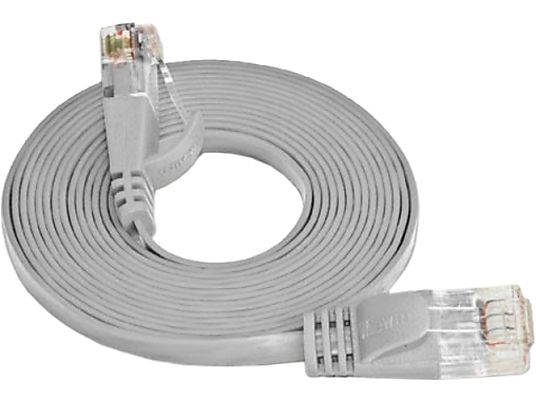 WIREWIN CAT6 SLIM UTP - Câble patch, 2 m, Gris