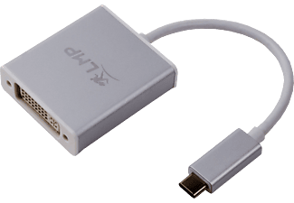 LMP USB-C zu DVI Adapter - Adapterkabel (Silber)