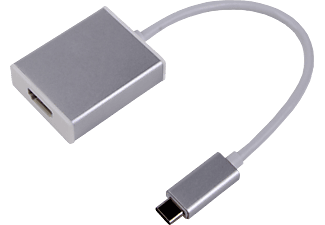 LMP USB-C zu HDMI 2 - Adaptateur avec audio et vidéo (Argent)