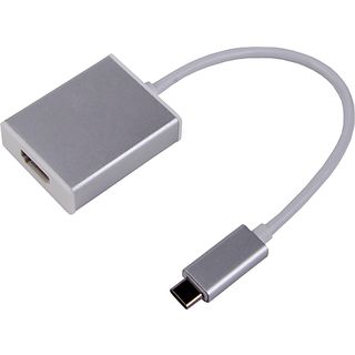LMP USB-C zu HDMI 2 - Adattatore con audio e video (Argento)
