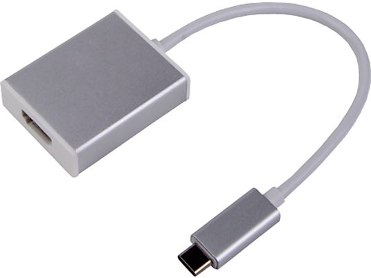 LMP USB-C zu HDMI 2 - Adattatore con audio e video (Argento)
