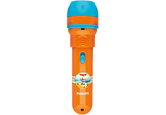 PHILIPS Disney 2-in-1: Projektor und Taschenlampe 717885316 - Hand-Blinklicht (Blau, Orange)