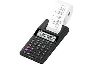 CASIO Casio HR-8RCE - Calcolatrice scrivente con stampa - LCD di 12 cifre - Nero - Calcolatrici tascabili