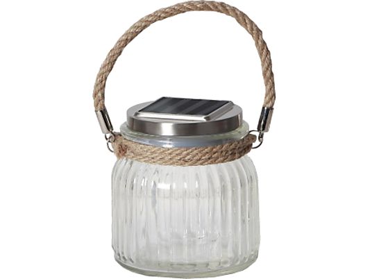 STAR TRADING TRADING GLASS JAR - Lampe solaire LED