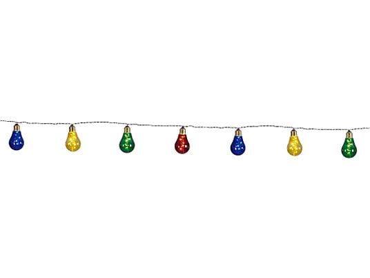 STAR TRADING 476-34 LIGHTCHAIN GLOW COLOURED GLASS - Chaîne lumineuse LED