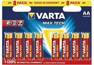 VARTA Max Tech AA - Piles (Rouge)