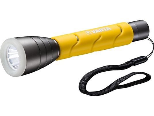 VARTA LED Outdoor Sports Flashlight 2AA - Funzione di lampada tascabile (Giallo)