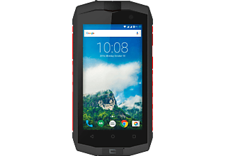 CROSSCALL TREKKER-M1 core - Smartphone (4.5 ", 16 GB, Schwarz/Rot)