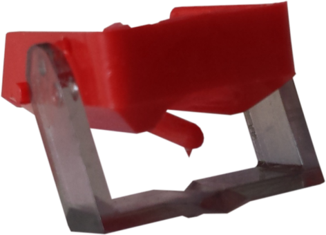 SOUNDMASTER Nadel Typ 1 - Sistema di pick-up di ricambio e ago (Nero/Rosso)