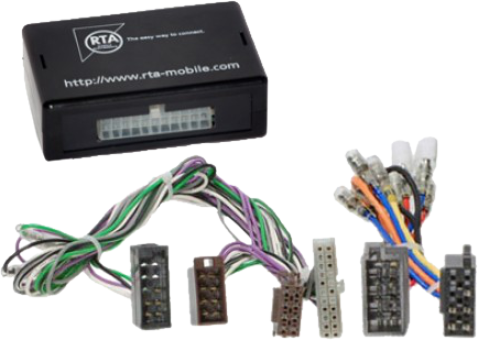 RTA 003.104-0 - Vollaktiv- Low Level Premium Adapter (Schwarz)