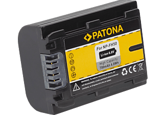 PATONA Accumulateur pour Sony NP-FH50 - Batterie (Noir)