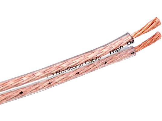 NORSTONE NSC-CL250/10 - Câble du haut-parleur (Transparent)