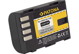 PATONA Akku für Panasonic DMW-BLF19E - Akku (Schwarz)