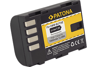 PATONA Batterie pour Panasonic DMW-BLF19E - Batterie (Noir)