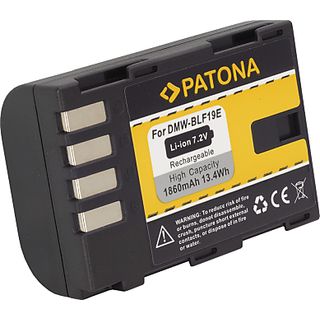 PATONA Batteria per Panasonic DMW-BLF19E -  (Nero)