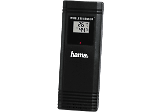 HAMA hama TS36E - Sonde extérieure - Pour stations météo - Noir - Sensore esterno per stazione meteo (Nero)