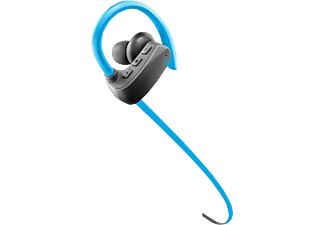 CELLULARLINE cellularline Sport Bounce - Écouteurs In Ear - Universel - Bleu - Auricolari Bluetooth con archetto  (In-ear, Blu/Nero)