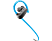 CELLULARLINE Sport Bounce - Écouteurs Bluetooth avec crochets auriculaires  (In-ear, Bleu/Noir)