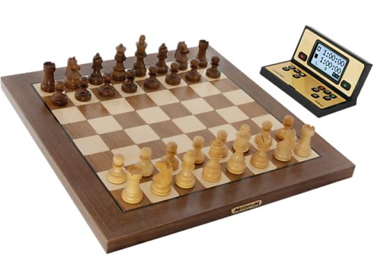 MILLENNIUM ChessGenius Exclusive - Jeu d'échecs électronique (Bois véritable)