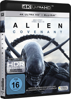  Alien Covenant 4K Science Fiction 4K Ultra HD Blu-ray + Blu-ray