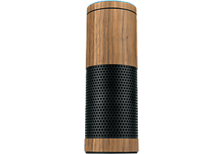 BALOLO balolo - Cover legno di noce - Per Amazon Echo - Maronne - Custodia (Legno di noce)