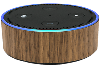 BALOLO Amazon Echo Dot - Cover (Walnuss Holz)