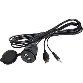 RTA 005.001-0 - Câble USB/AUX (Noir)