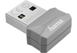 HAMA hama N150 - Clé USB WLAN Nano - 2.4 GHz - Gris - Chiavetta USB nano WLAN